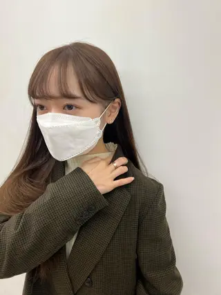 カラー kida nanaeのヘアスタイル