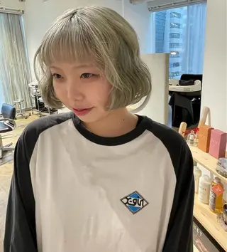 ショート SITEN所属・大阪/肥後橋/淀屋橋 ワタナベサキ🪿🤍のヘアスタイル