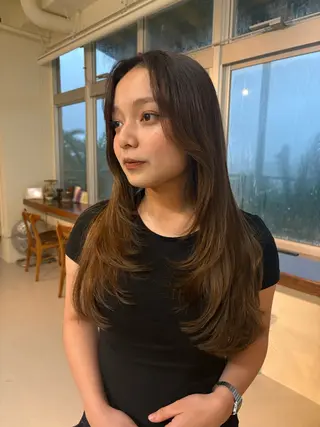 ロング PORT  HAIR Norikaのヘアスタイル