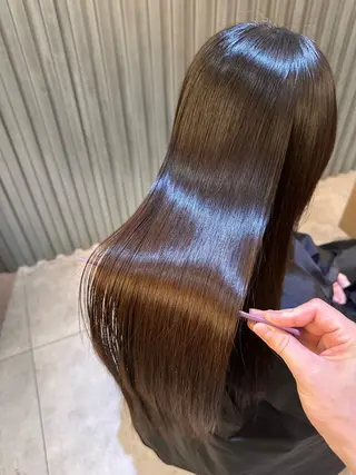 ロング 美髪矯正💎副店長 💎ミツキのヘアスタイル