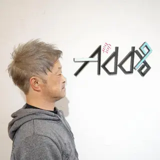 ショート カラー メンズ Add9 柳田健登のヘアスタイル