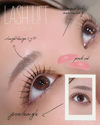 マツエク・マツパ ラッシュリフト高評価 /HITOMIのマツエク・マツパデザイン