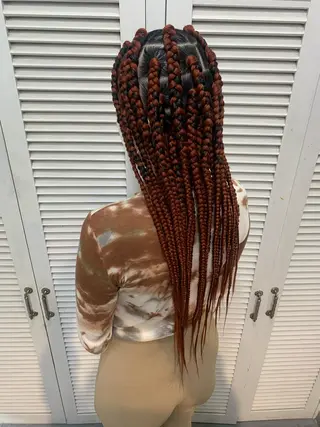 ロング Lehua   (レフア)所属・MEI/ブレイズ/ コーンロウ/茅ヶ崎のヘアスタイル