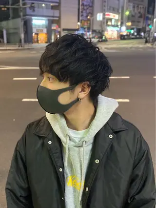 メンズ 小松 美雄のヘアスタイル