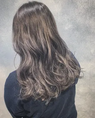 セミロング 森田 尚貴のヘアスタイル