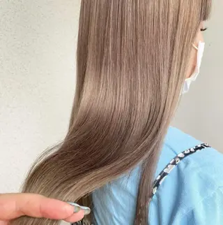 ロング カラー i.＋sapporo所属・🩶韓国ヘア🩶 くびれ❤︎顔まわりのヘアスタイル