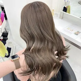 ミディアム 赤み消し🌿韓国ヘア 🌿仙台美容室のヘアスタイル
