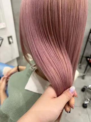 ミディアム カラー さあや 【透け感/艶感】のヘアスタイル