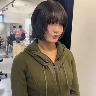ショート カラー ヘアアレンジ Mizobe misakiのヘアスタイル
