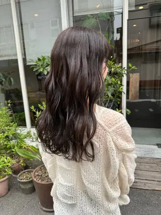 カラー MOK大阪梅田店 Asahiのヘアスタイル