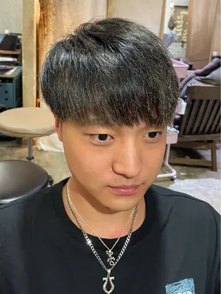 ミディアム メンズ 🔥メンズ専門🔥 塩拓巳のヘアスタイル