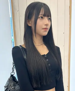 ロング Claire 【クレール】所属・富山駅徒歩8分/ 透明感カラーみきやのヘアスタイル