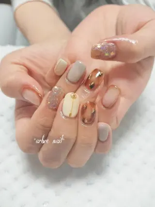 ネイル ＊arbre nail＊.アーブルネイル所属・✯.。 arbre  nail 。✯.のネイルデザイン
