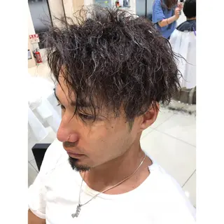 ショート メンズ 髪質改善/茅ヶ崎 マツモト リョウのヘアスタイル