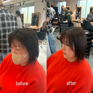 ショート 🫧縮毛矯正🫧 yuriのヘアスタイル