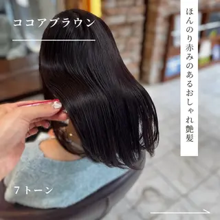 ロング ⭐️透け感カラー /齊藤容史⭐️のヘアスタイル