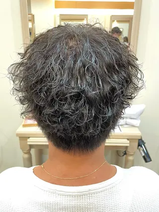 ショート パーマ メンズ メンズパーマ🌀/ 中村郁未のヘアスタイル