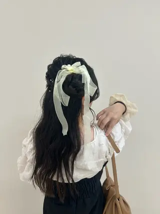 ロング sanaha🎀 カラーモデルのヘアスタイル