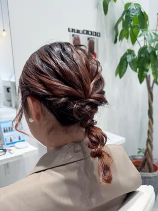 ヘアアレンジ 清川 椿咲のネイルデザイン