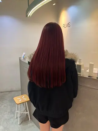 カラー Matsunaga Rihoのヘアスタイル