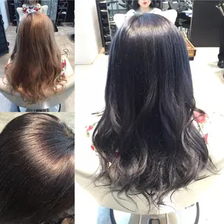 ショート ミディアム セミロング ロング カラー Re:ta KANZOのヘアスタイル