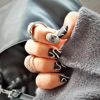 ショート ネイル 🦋Kiyomi. 🦋のネイルデザイン