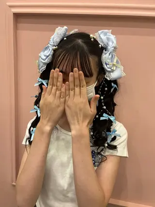 ヘアアレンジ lien eriiのヘアスタイル