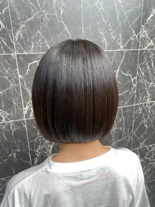 ミディアム 🔸縮毛矯正/髪質 改善カラー石崎🔸のヘアスタイル