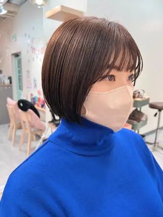 ショート カラー カット特化柏駅 徒歩3分LOUのヘアスタイル