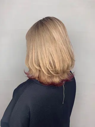 ミディアム 田中大星 /ボブ 縮毛矯正のヘアスタイル