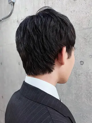 ショート メンズ Vicky オリーブ メンズカジュアルのヘアスタイル