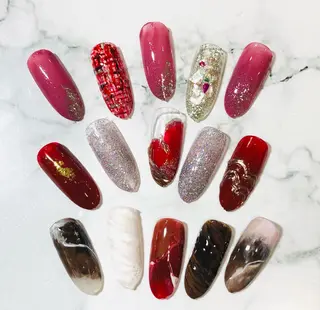 ネイル Ｈ3（エイチスリー）所属・H3 hitoのネイルデザイン