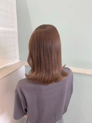 ミディアム 透明感カラー / 髪質改善　小川泰輝のヘアスタイル