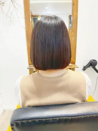 ショート カラー newline銀座所属・👑銀座ショート/ 絶壁補正/金子涼👑のヘアスタイル