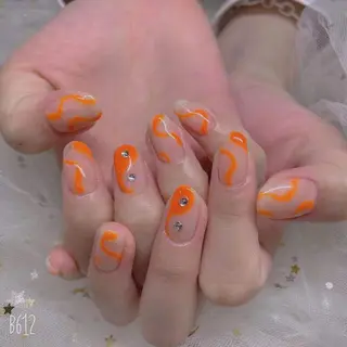 ネイル 🌖す い🌒のネイルデザイン