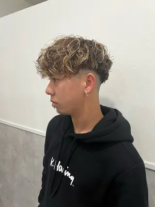 パーマ メンズ ROCCAhair 瞭汰のヘアスタイル