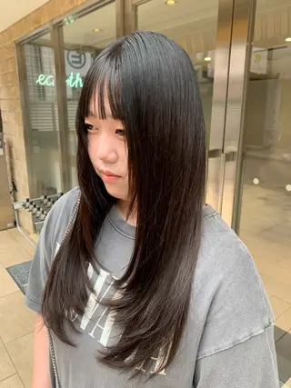 ロング レイヤー/メンズ /髪質改善　廣島公平のヘアスタイル