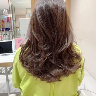 ロング レイヤー専門家 ダブルカラー修のヘアスタイル