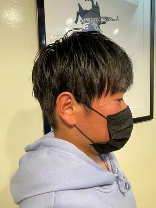 ショート メンズ 塚田 銀太のヘアスタイル