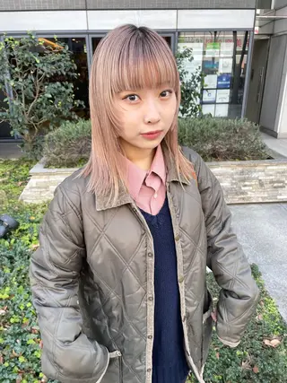 ミディアム カラー パーマ ヘアアレンジ メンズ tatsumi/ボブ ウルフ/レイヤーのヘアスタイル