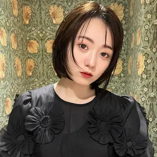 ショート ユウナ🎀レイヤー/ 暖色カラーのヘアスタイル