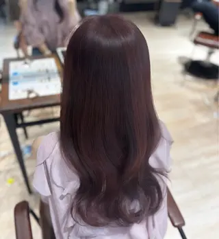 ロング カラー 🎀韓国ヘア🎀 𝓡𝓲𝓷𝓱𝓪のヘアスタイル