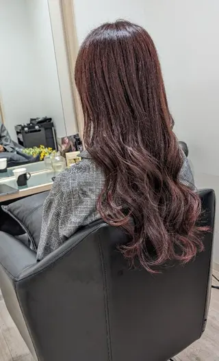 ロング カラー tocca柏🍀 森満　早紀のヘアスタイル