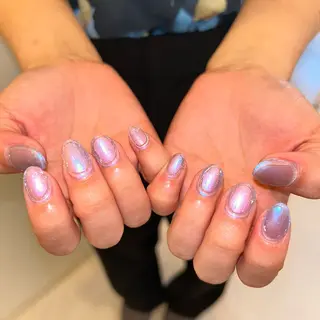 ネイル 🫧飛山琉桜/二条 ネイルアート/束感のマツエク・マツパデザイン