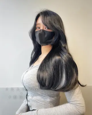 ロング カラー ヘアアレンジ SALOWIN east店6F所属・TAKUMI 【美髪特化】のヘアスタイル