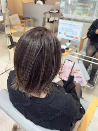 ショート カラー テラモト カズヨシのヘアスタイル
