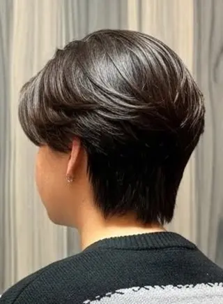 ショート カラー パーマ メンズ KIRAVI 【キラヴィ】三宮店所属・minami ミナミのヘアスタイル