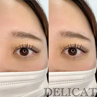 マツエク・マツパ DELICAT MIHOのマツエク・マツパデザイン