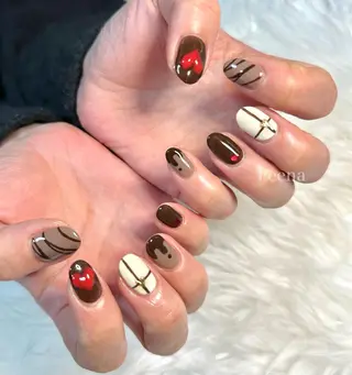 ネイル amu nail. RINAのネイルデザイン