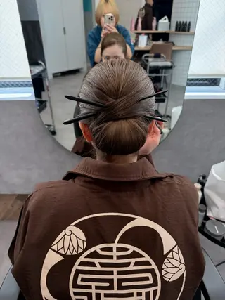 ミディアム 柴田樹/大人可愛い 艶髪カラー/髪質改善のヘアスタイル